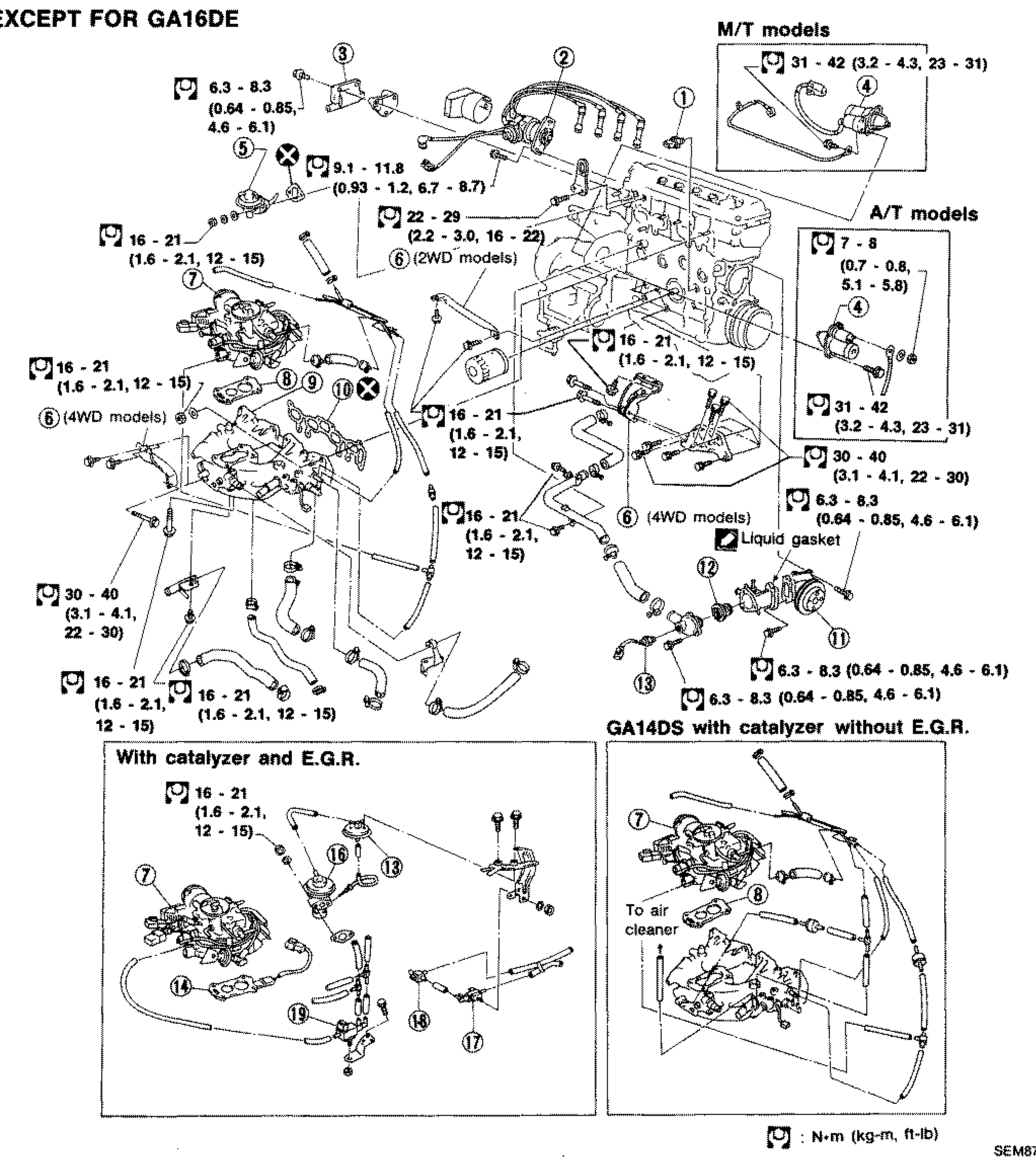 Outer Component Parts (GA)