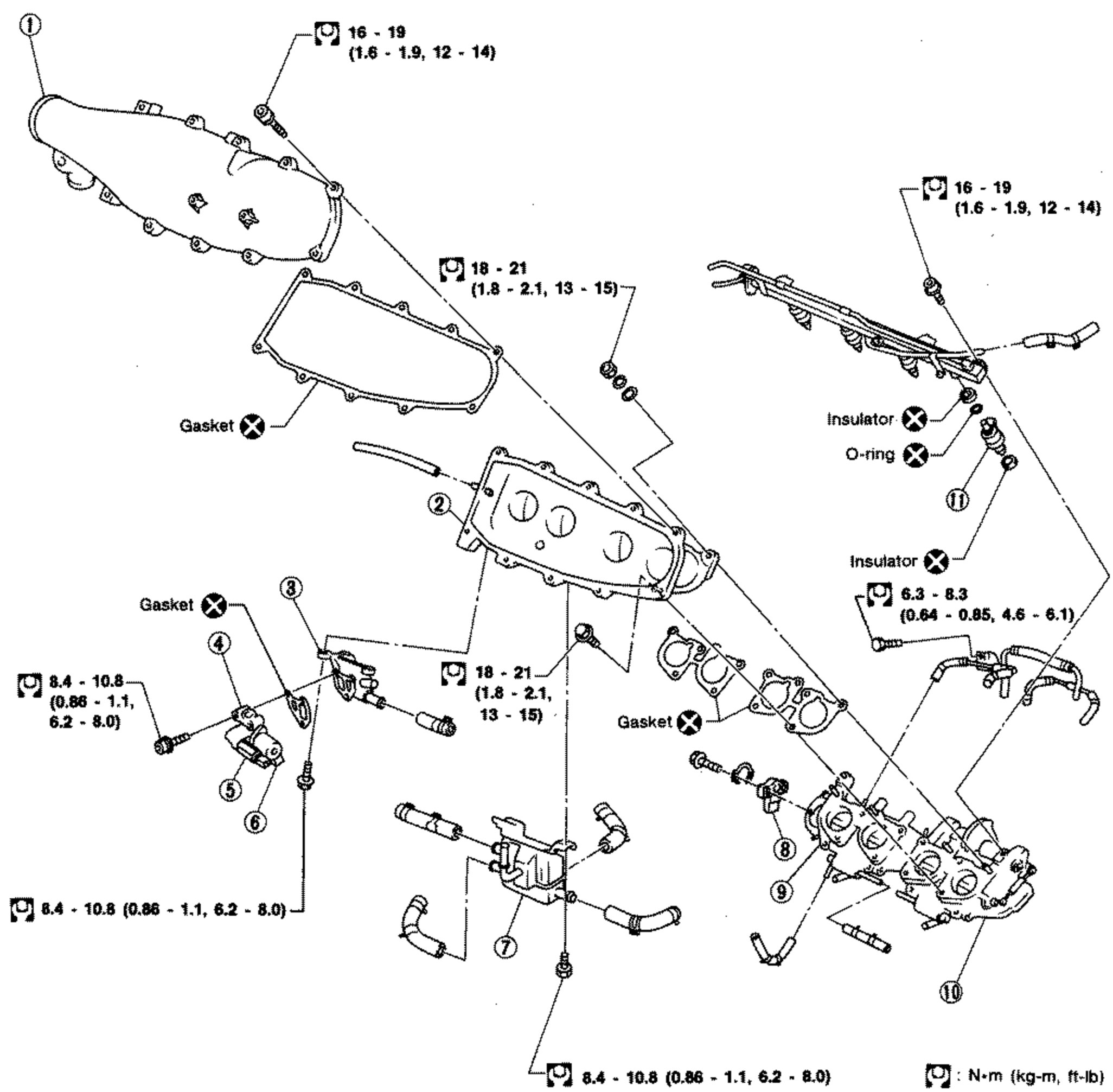 OUTER COMPONENT PARTS - SR20DET