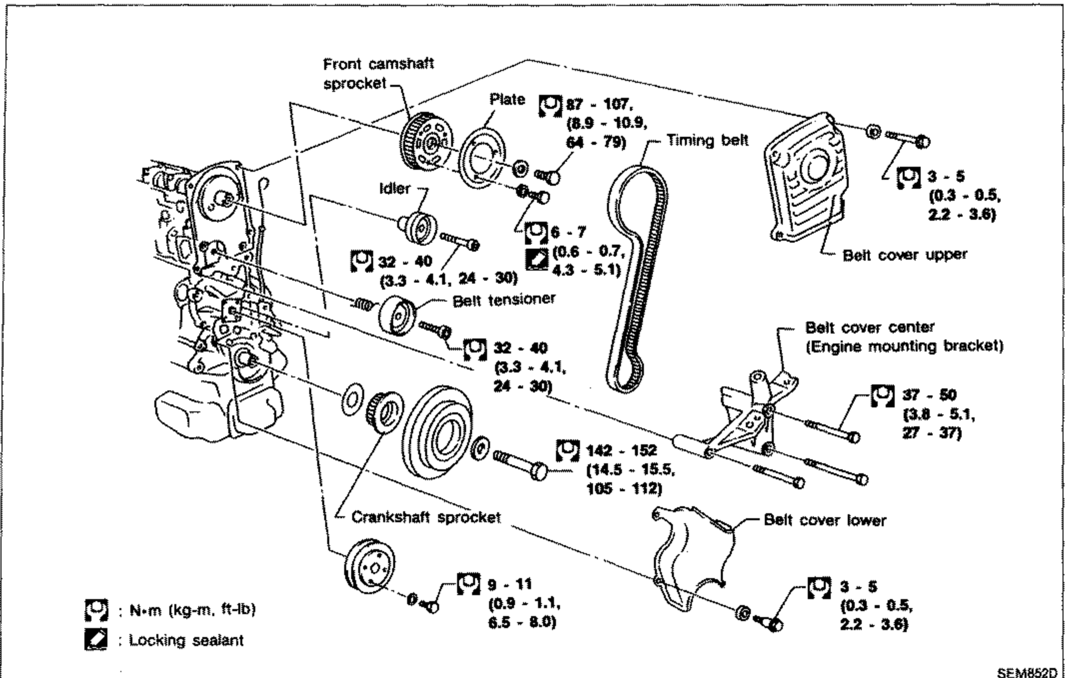 Camshaft Timing Belt — CD20